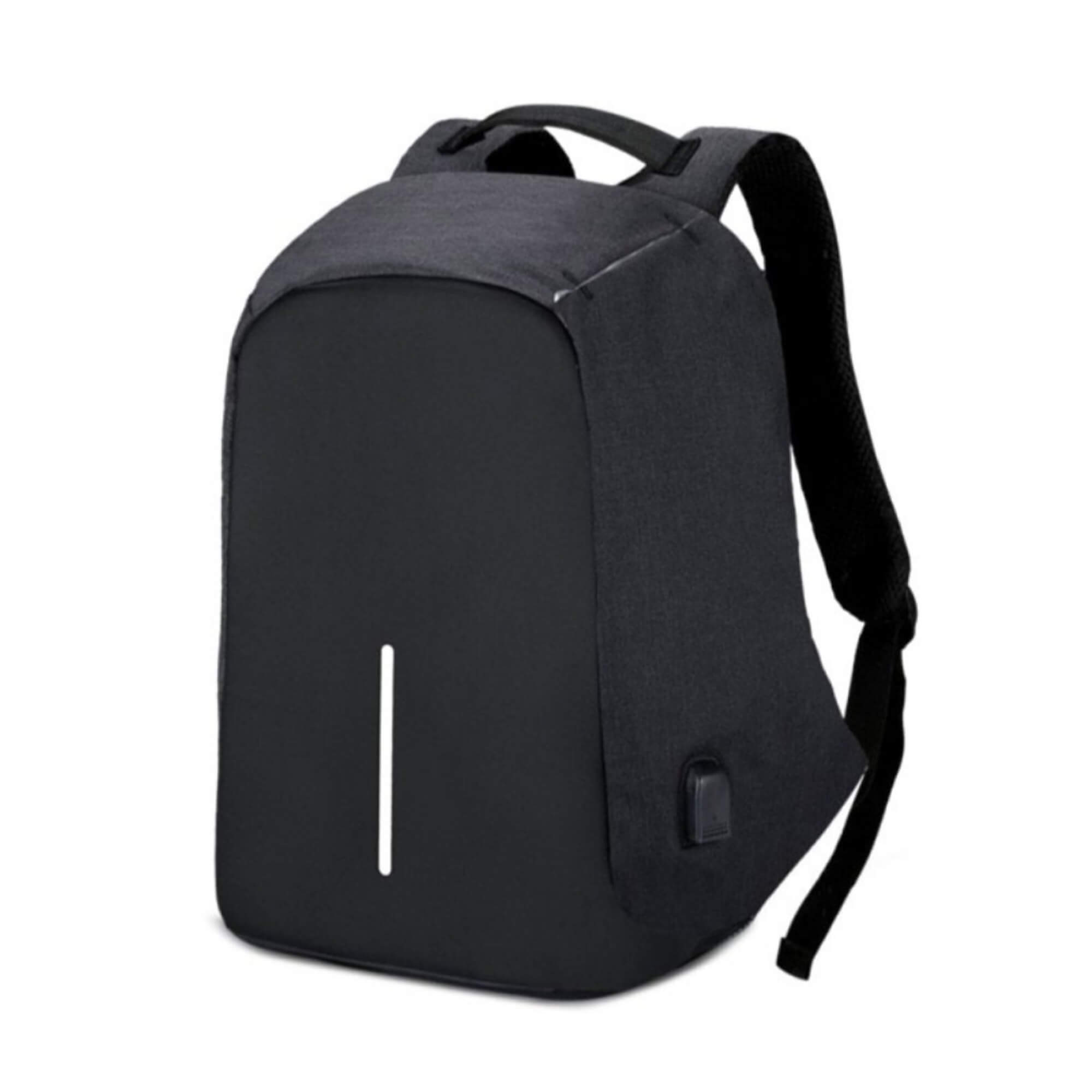 Anti-Theft Waterproof Backpack for School and Work 15.6'' -Black - Biamse