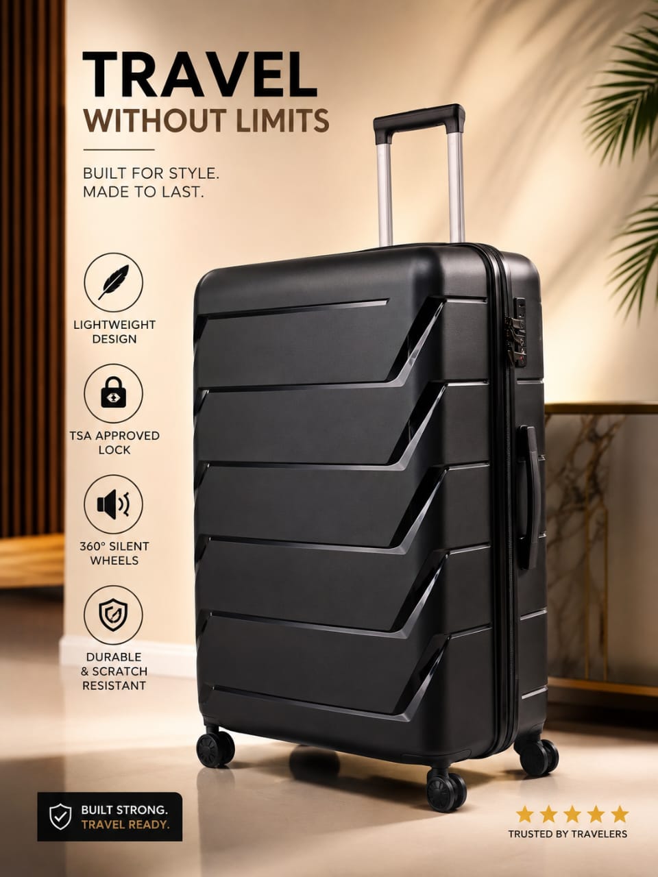 28" Suitcase Traveling Bag