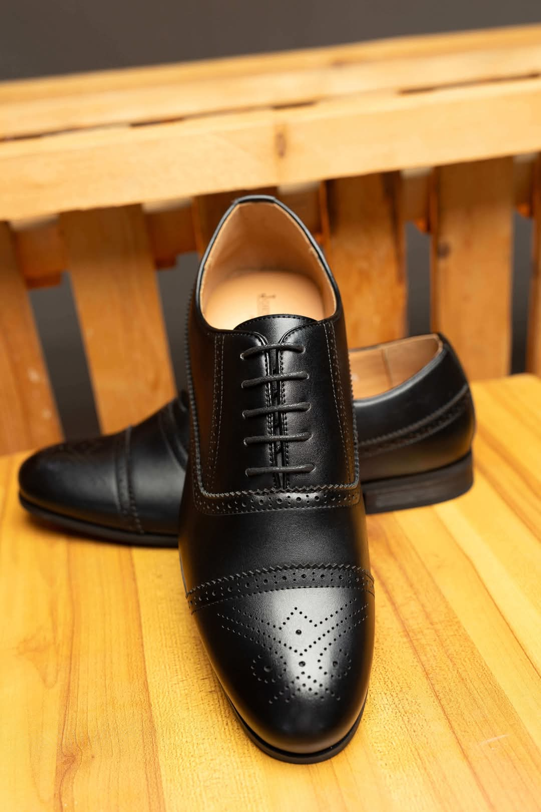 John Foster Shoes-Black